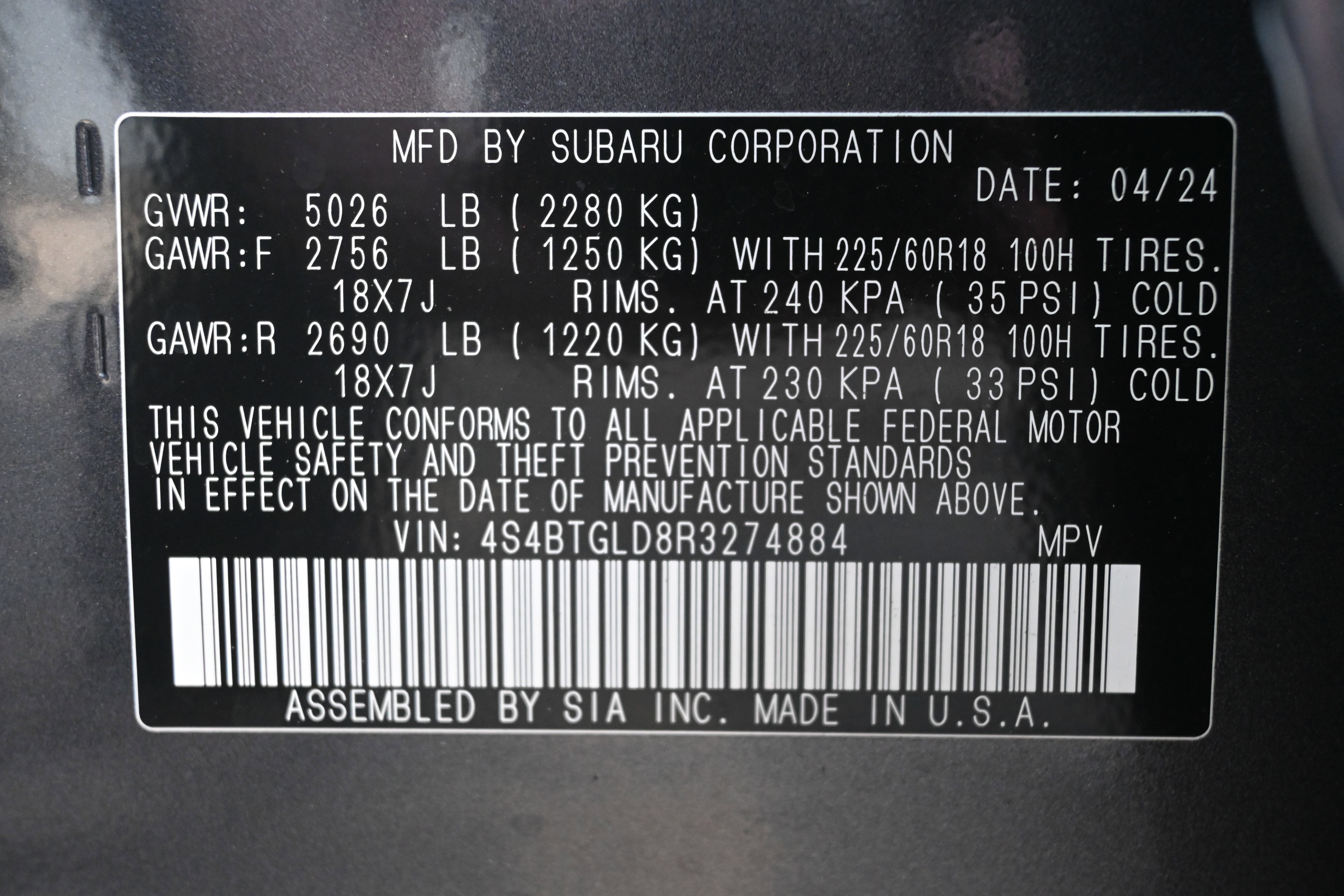 Used 2024 Subaru Outback Onyx Edition XT image 36