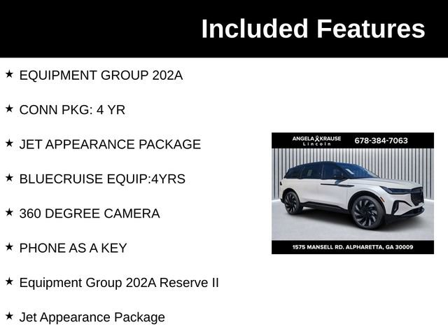 New 2026 Lincoln Nautilus Reserve w/ Jet Appearance Package image 6