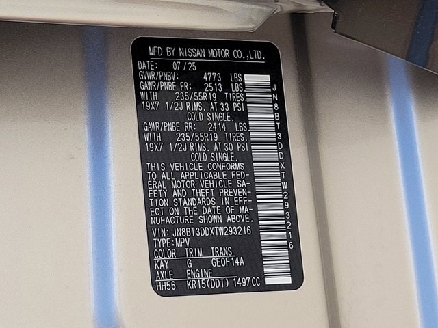 New 2026 Nissan Rogue Platinum w/ Platinum Premium Package image 12