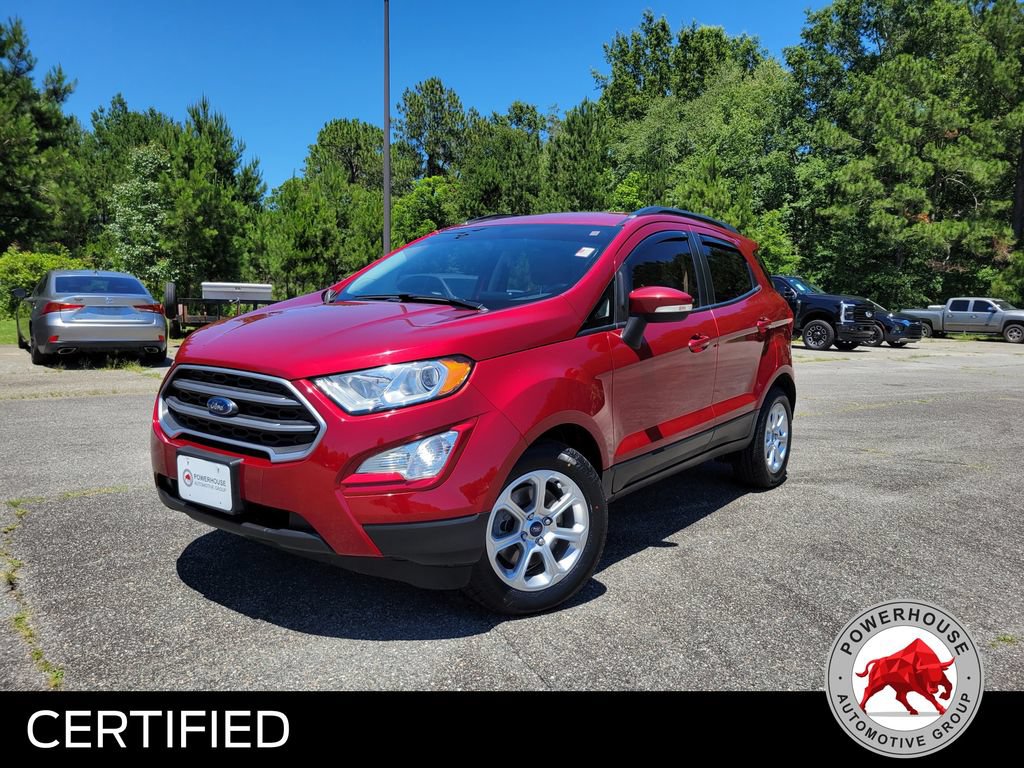 Certified 2018 Ford EcoSport SE w/ SE Convenience Package FWD 360° Tour