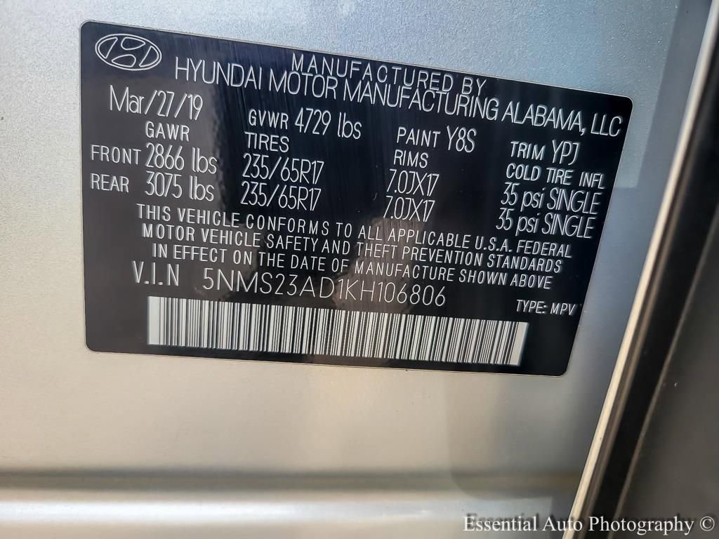 Used 2019 Hyundai Santa Fe SE image 25