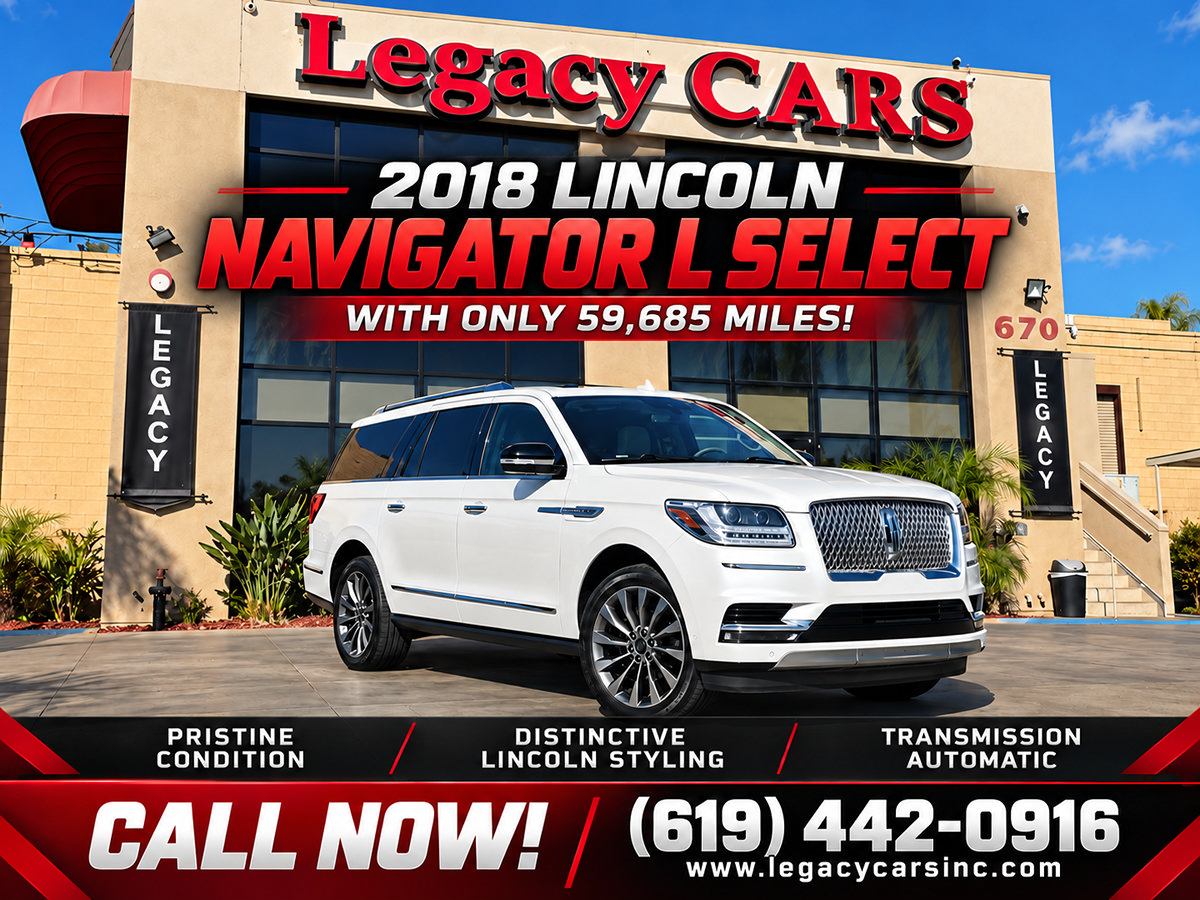 Used 2018 Lincoln Navigator L Select w/ Technology Package RWD image 2