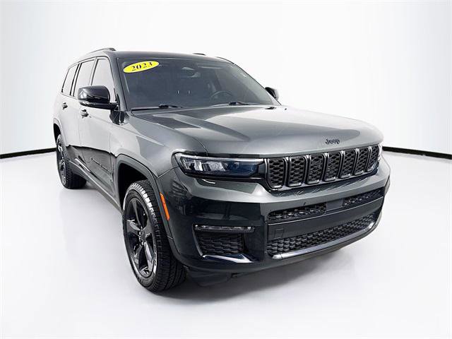 Certified 2023 Jeep Grand Cherokee L Limited w/ Black Appearance Package image 1