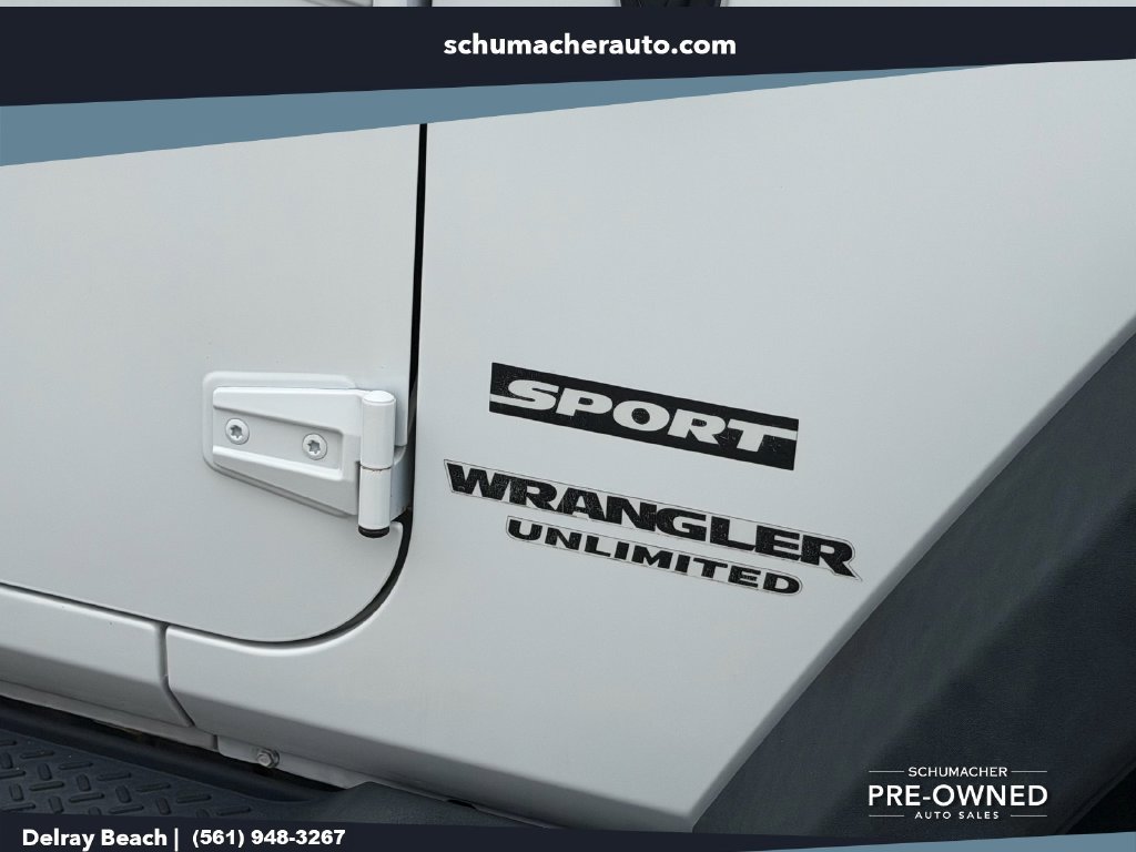 Used 2014 Jeep Wrangler Unlimited Sport w/ Quick Order Package 24S AWD/4WD image 10