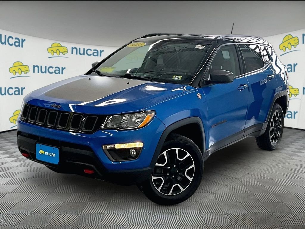 Used 2021 Jeep Compass Trailhawk w/ Trailer Tow Group AWD/4WD image 2