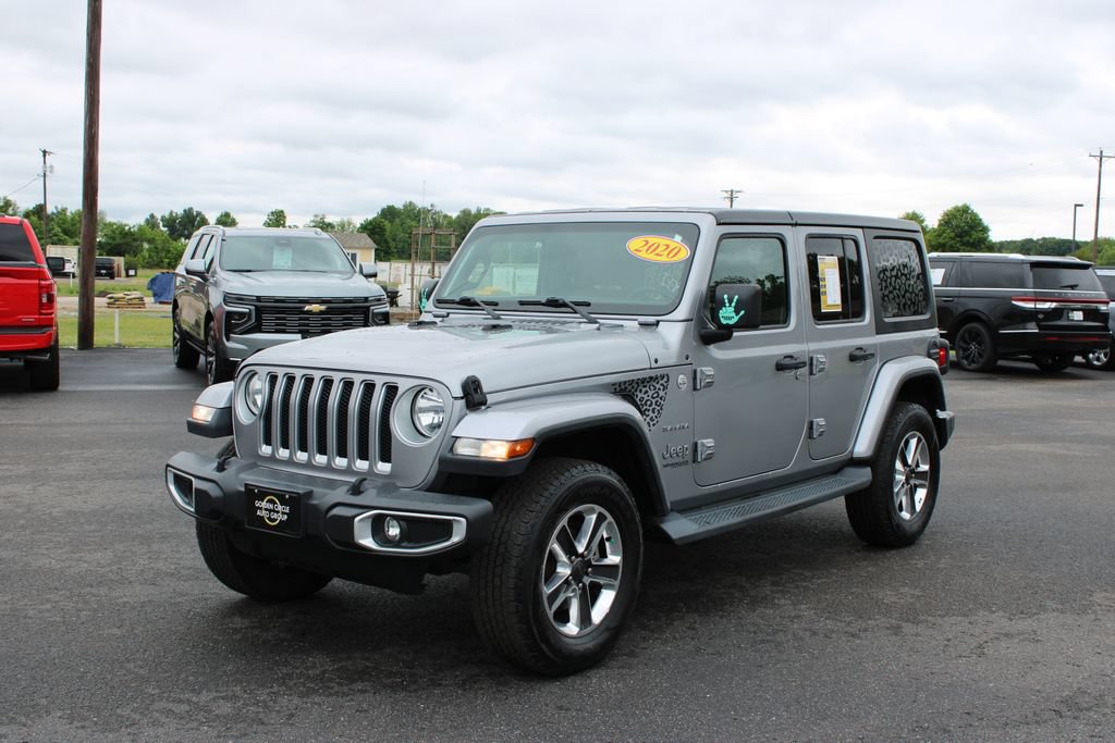 Used 2020 Jeep Wrangler Unlimited Sahara AWD/4WD image 4