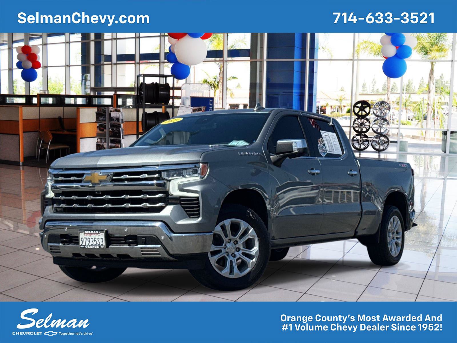 Used 2023 Chevrolet Silverado 1500 LTZ AWD/4WD image 1