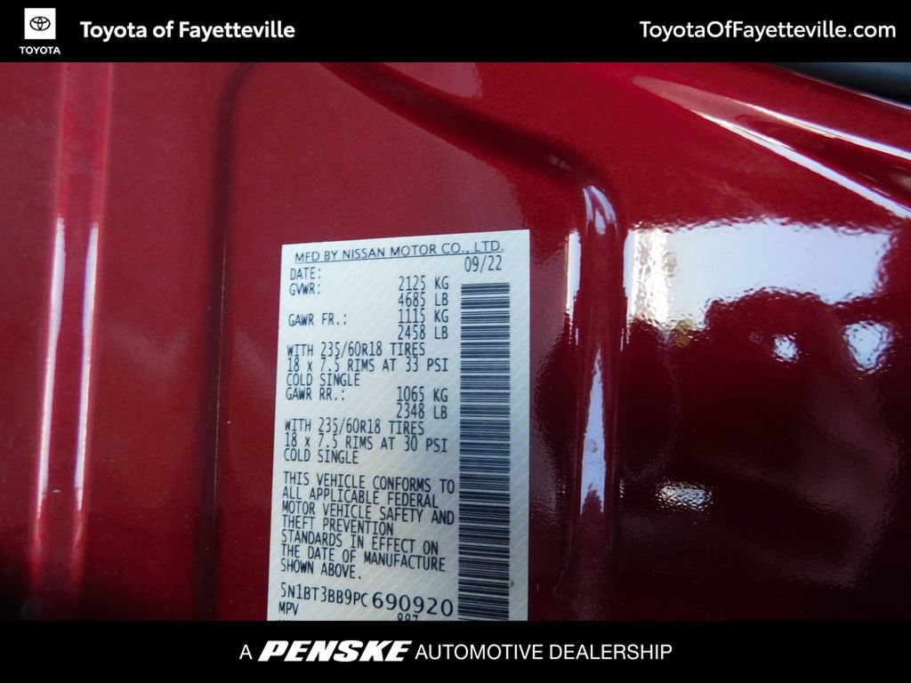 Used 2023 Nissan Rogue SV w/ SV Premium Package AWD/4WD image 9