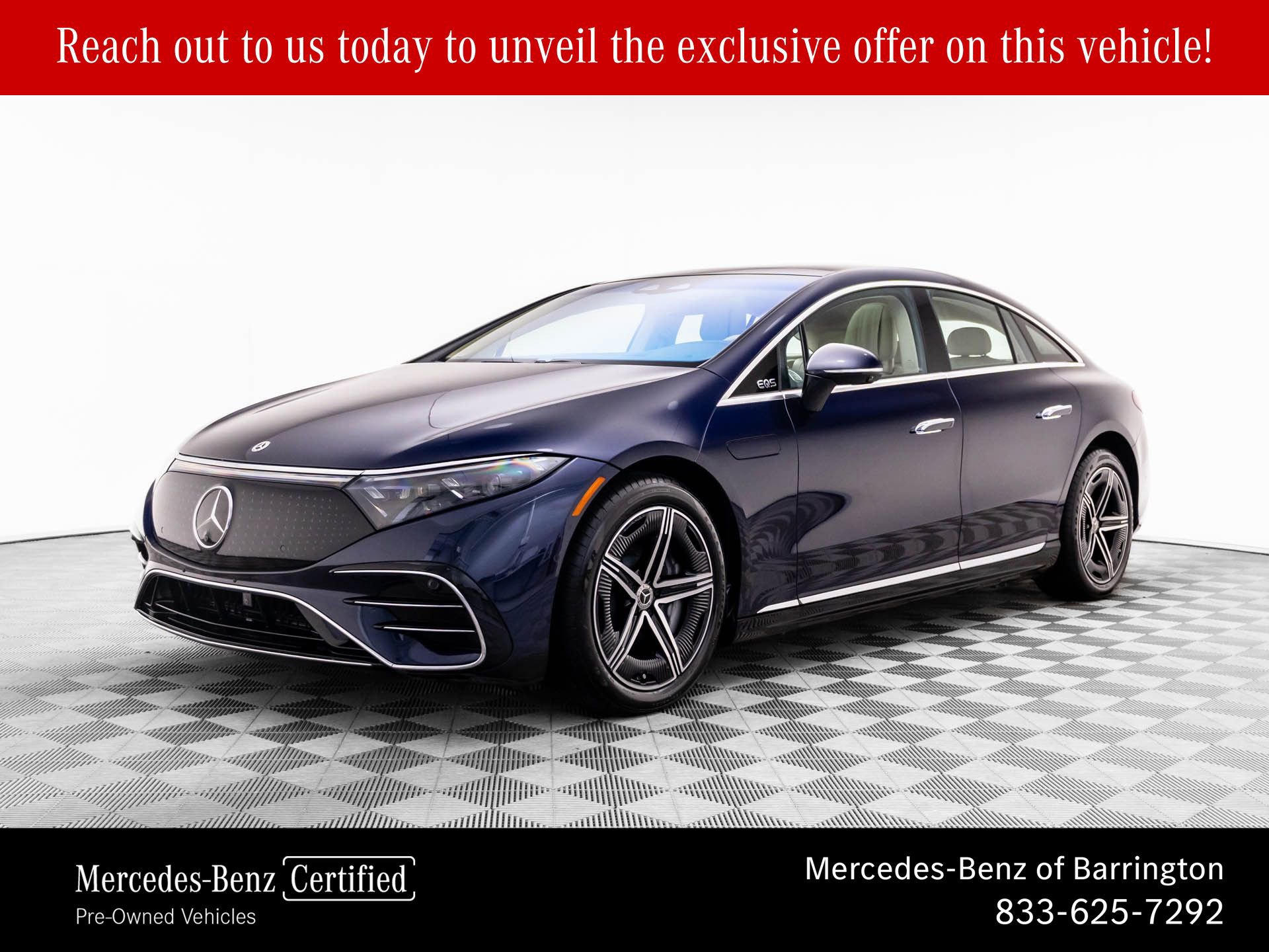 Used 2023 Mercedes-Benz EQS 580 4MATIC Sedan image 1