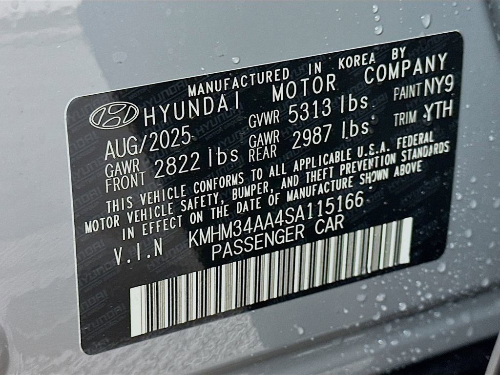 New 2025 Hyundai Ioniq 6 SEL image 24