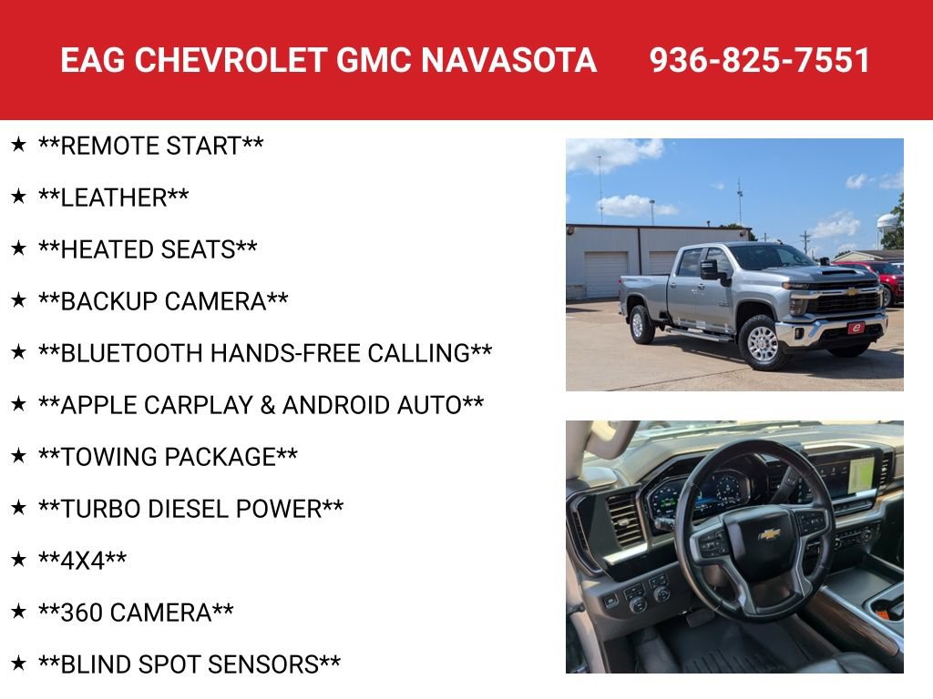 Used 2024 Chevrolet Silverado 2500 LT w/ Texas Edition AWD/4WD image 4