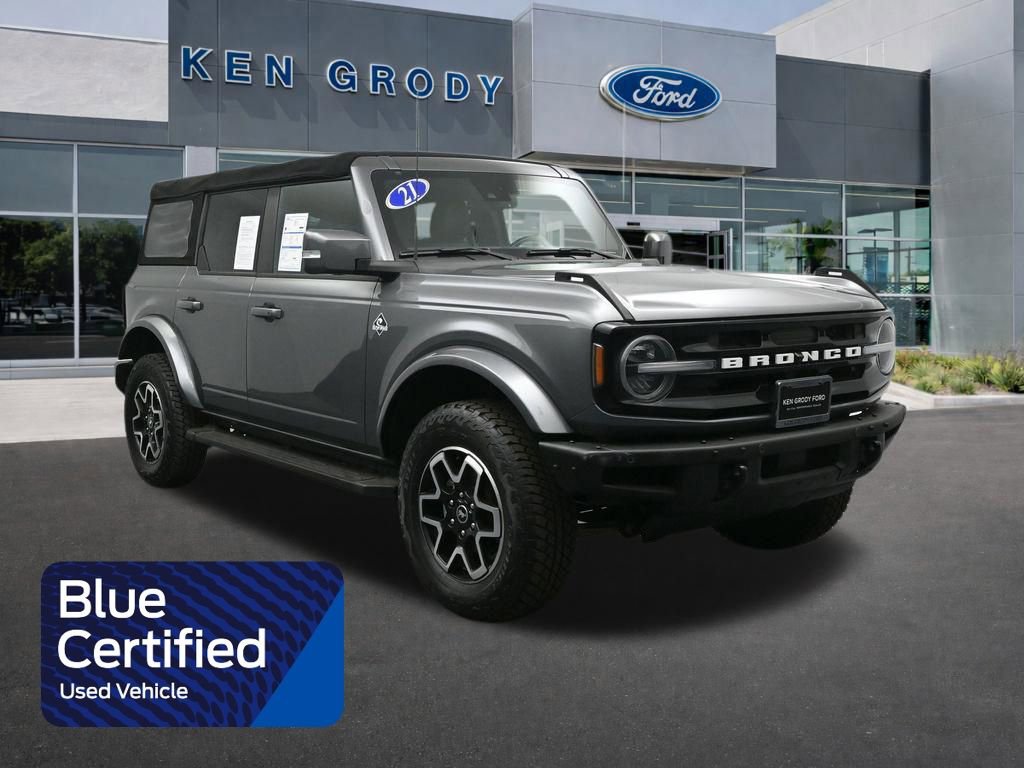 Certified 2021 Ford Bronco Outer Banks image 1