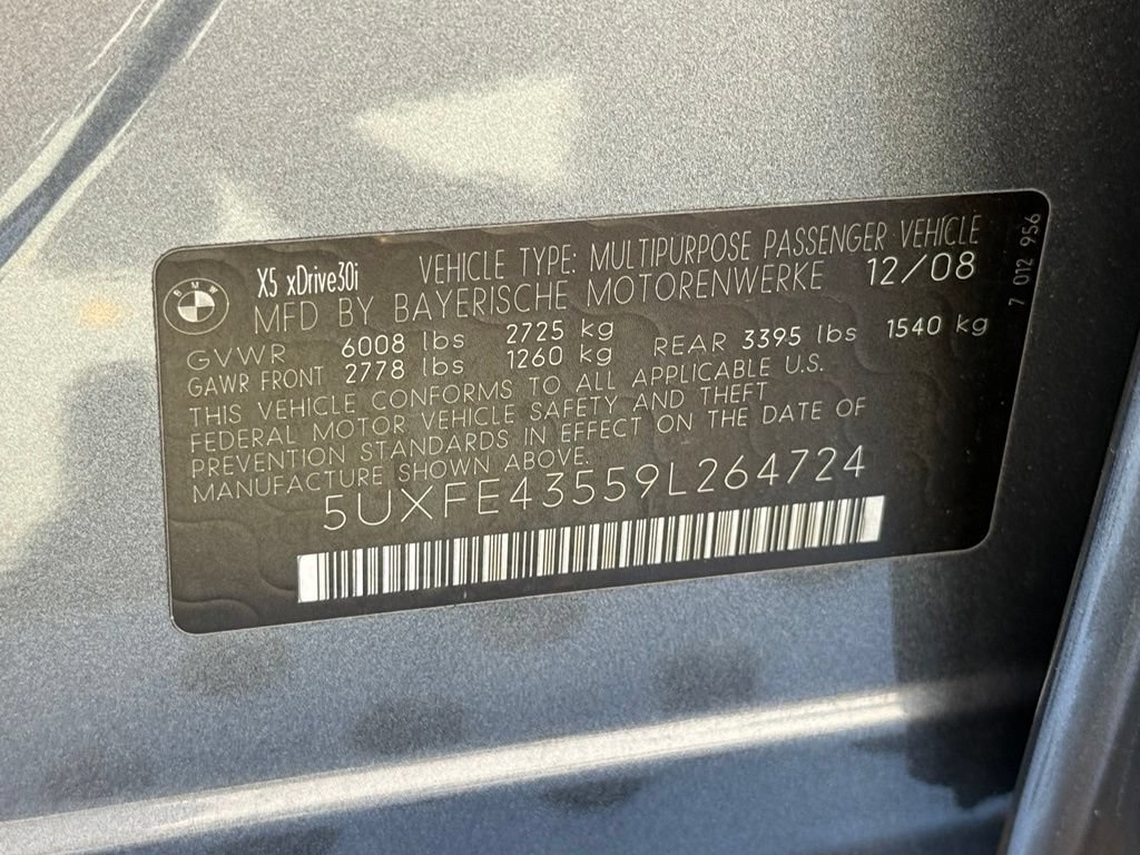 Used 2009 BMW X5 xDrive30i AWD/4WD image 24
