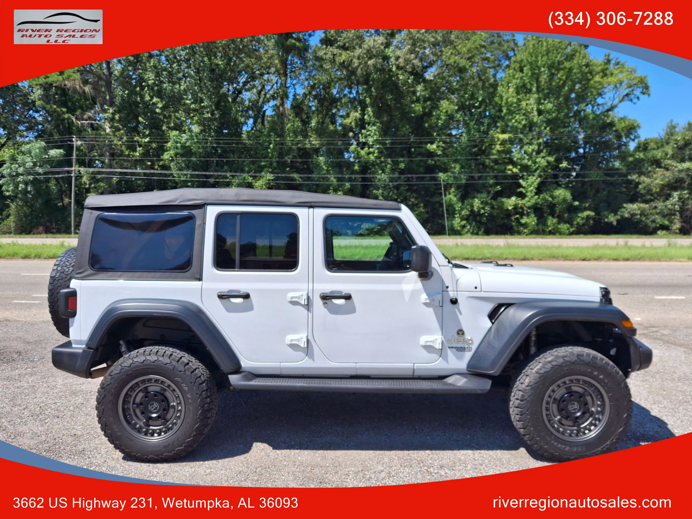 Used 2018 Jeep Wrangler Unlimited Sport S image 3