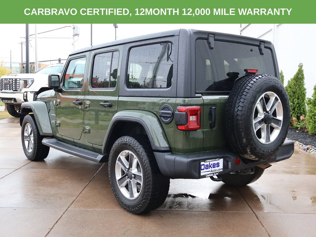 Used 2020 Jeep Wrangler Unlimited Sahara AWD/4WD image 4