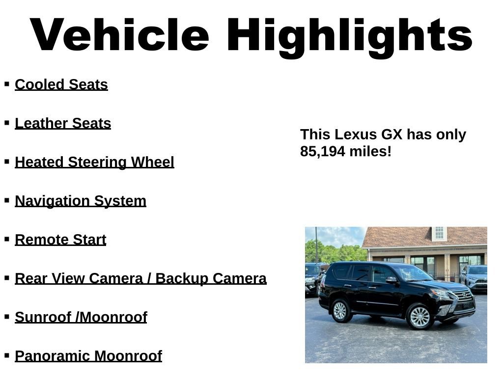 Used 2016 Lexus GX 460 w/ Premium Package AWD/4WD image 43