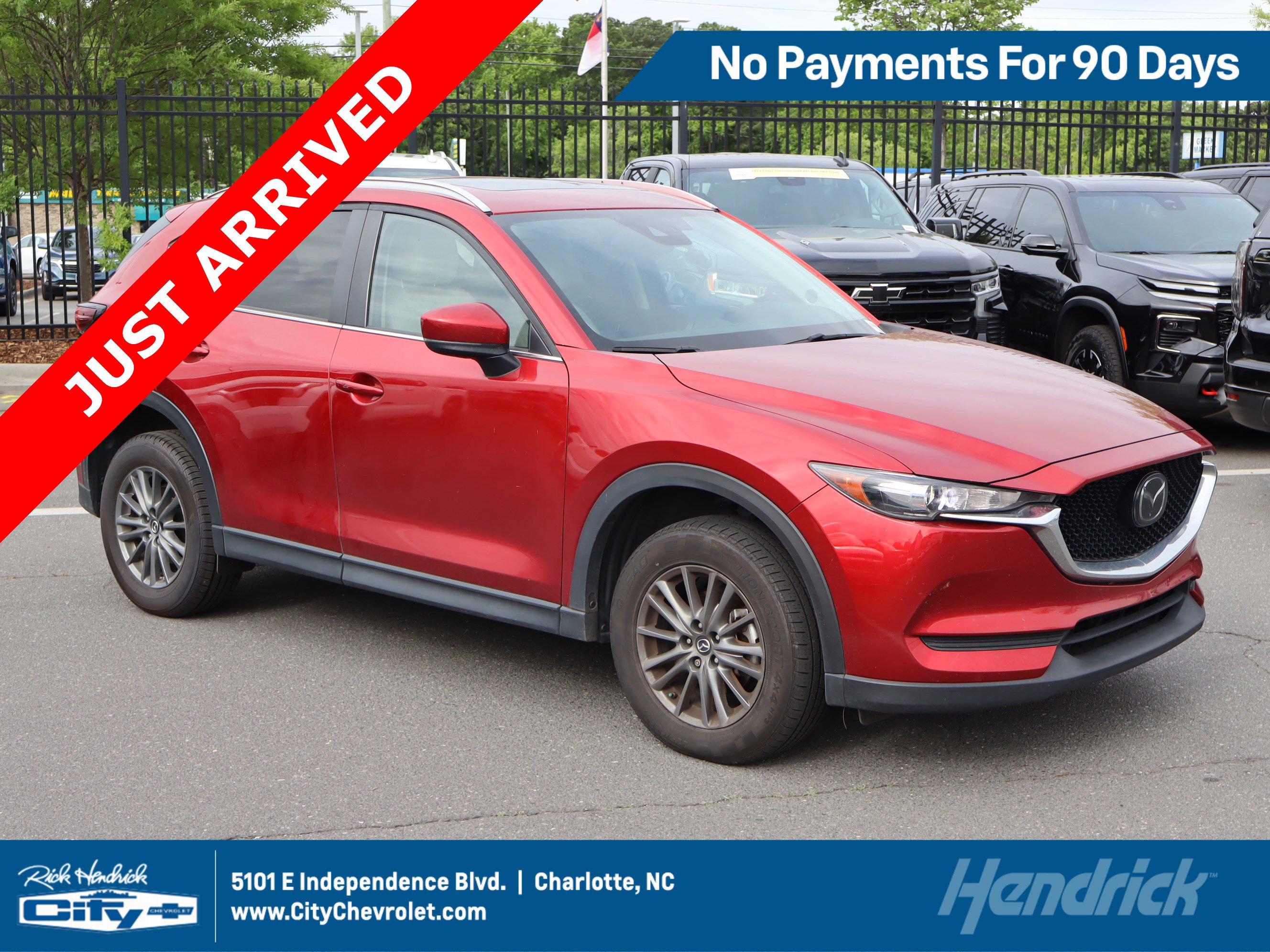 Used 2021 MAZDA CX-5 Touring w/ Touring Preferred SV Package FWD image 1