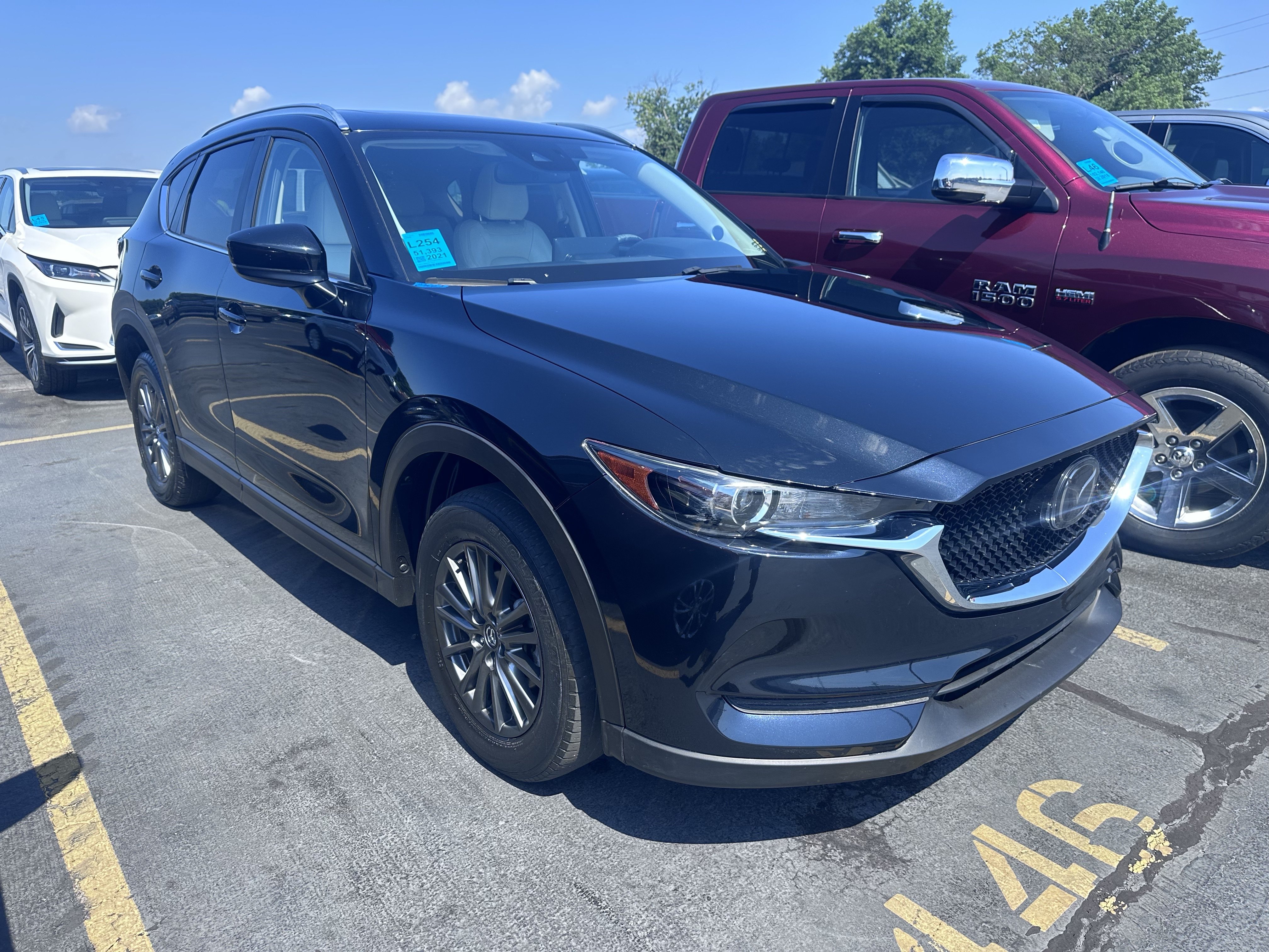 Used 2021 MAZDA CX-5 Touring w/ Touring Preferred SV Package AWD/4WD image 2