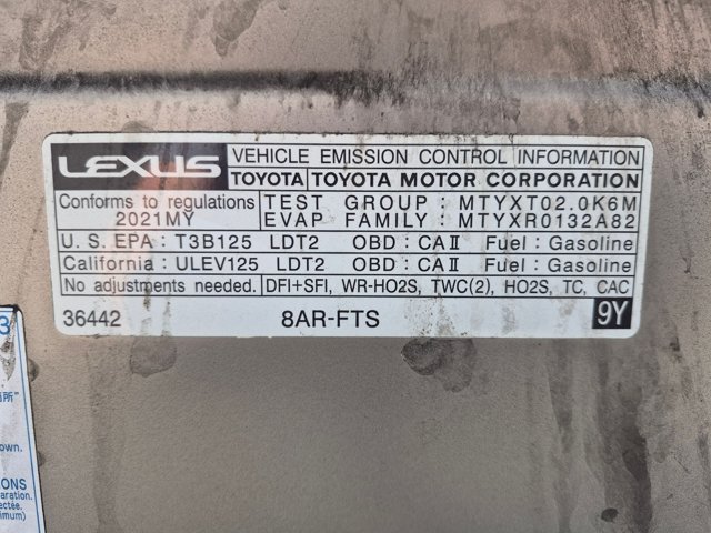 Certified 2021 Lexus NX 300 F Sport w/ F Sport Premium Package FWD image 20