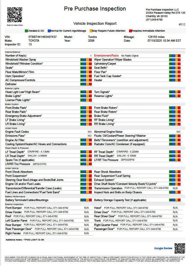 Used 2006 Toyota Tundra SR5 image 2