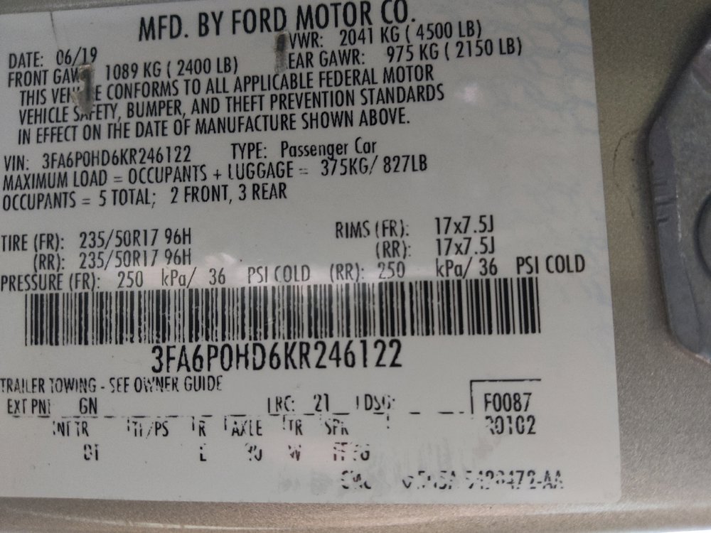 Used 2019 Ford Fusion SE image 33
