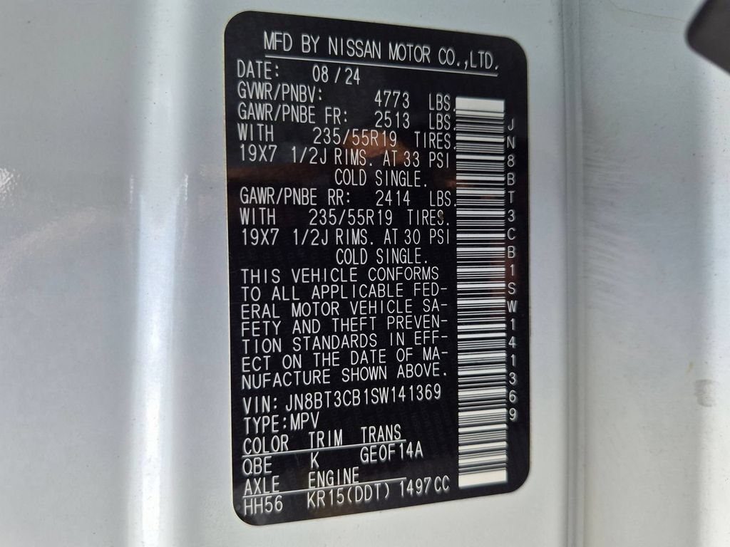 Used 2025 Nissan Rogue SL AWD/4WD image 30