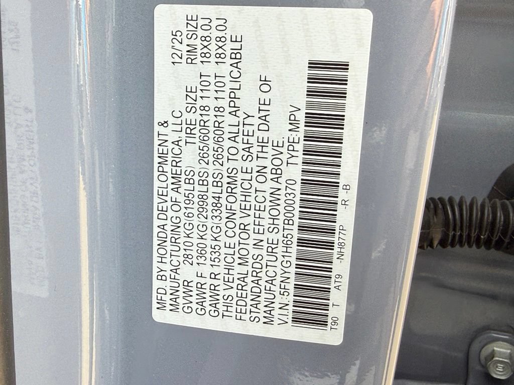 Certified 2026 Honda Pilot TrailSport image 30