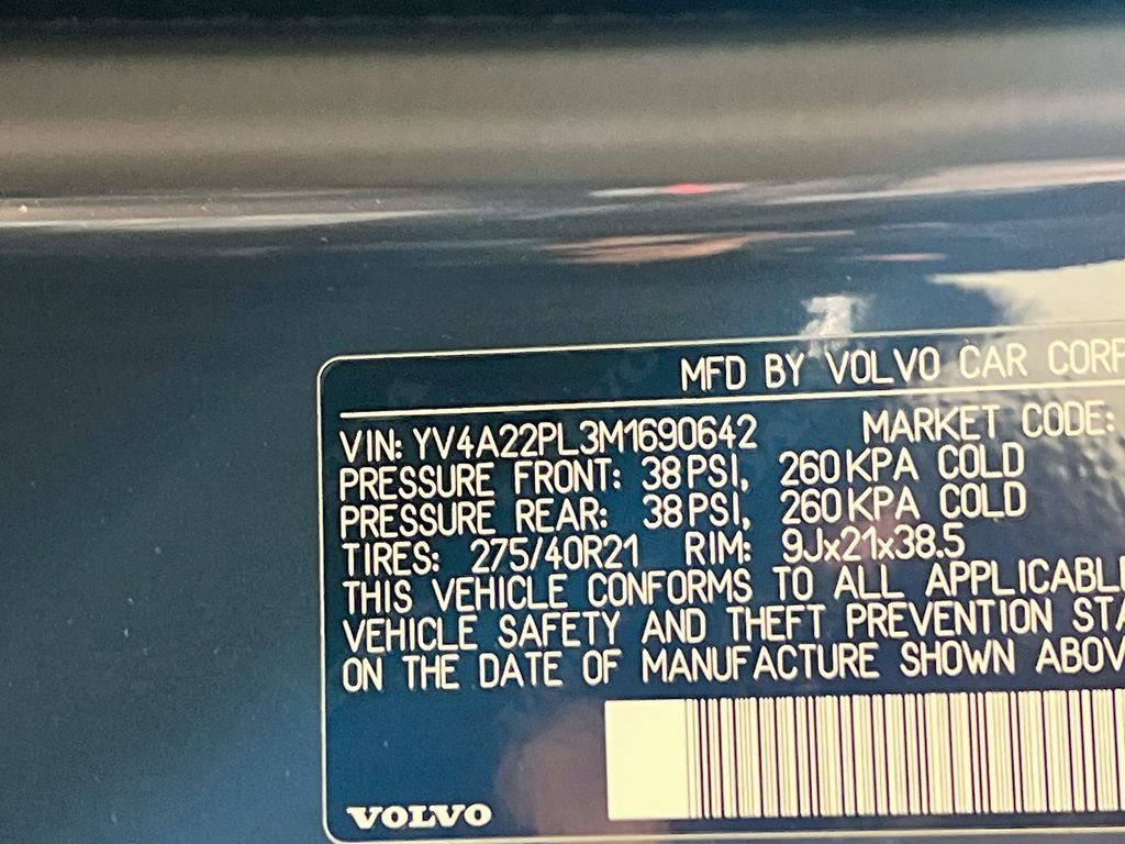 Used 2021 Volvo XC90 T6 Inscription w/ Lounge Package AWD/4WD image 34