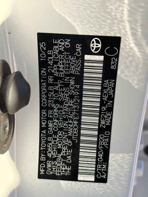 Used 2026 Toyota Corolla LE FWD image 19