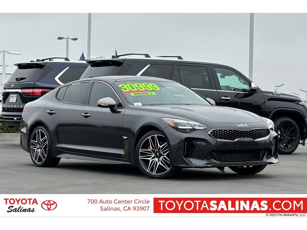 Used 2022 Kia Stinger GT1 w/ Red Interior Color Package