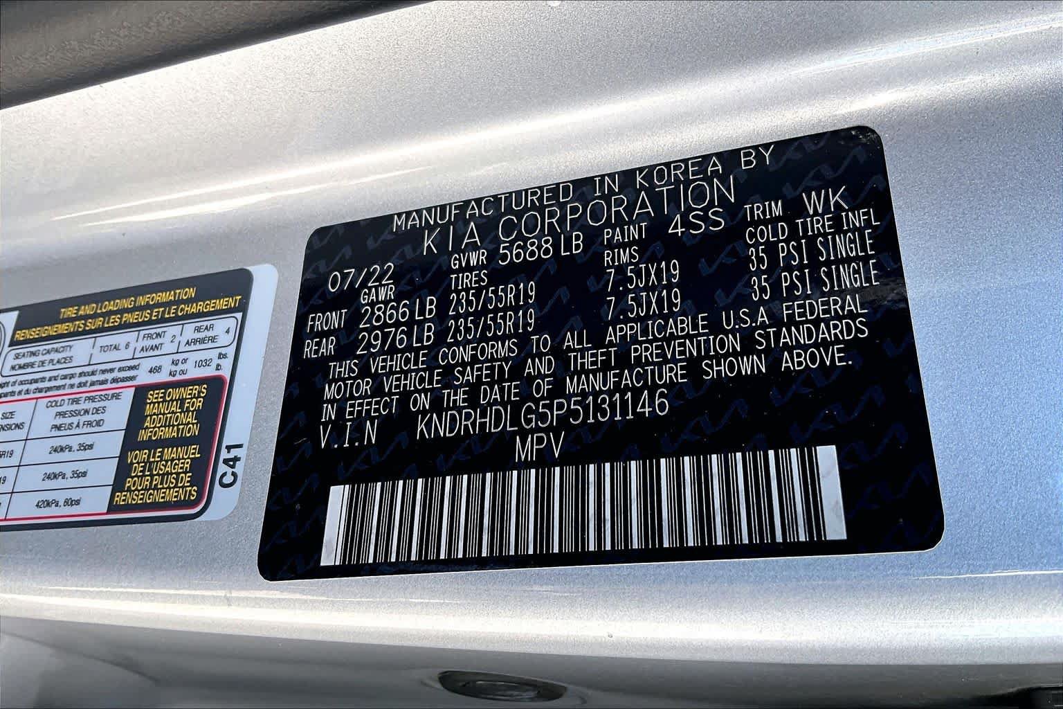 Used 2023 Kia Sorento EX w/ Panoramic Sunroof Package AWD/4WD image 36
