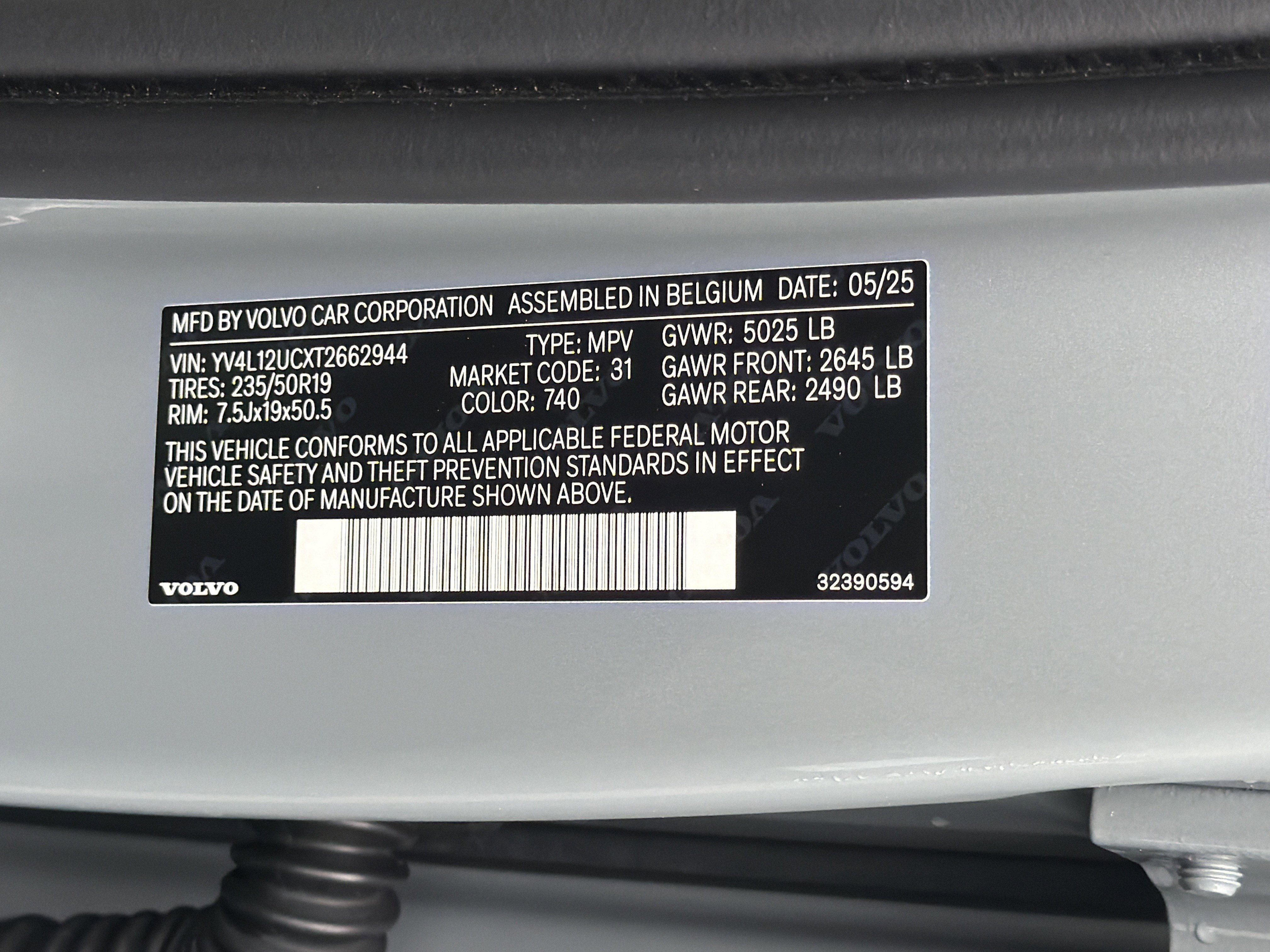 Used 2026 Volvo XC40 B5 Plus w/ Protection Package Premier image 37