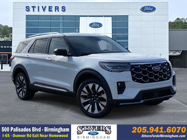 New 2026 Ford Explorer Platinum w/ LUX Leather Package