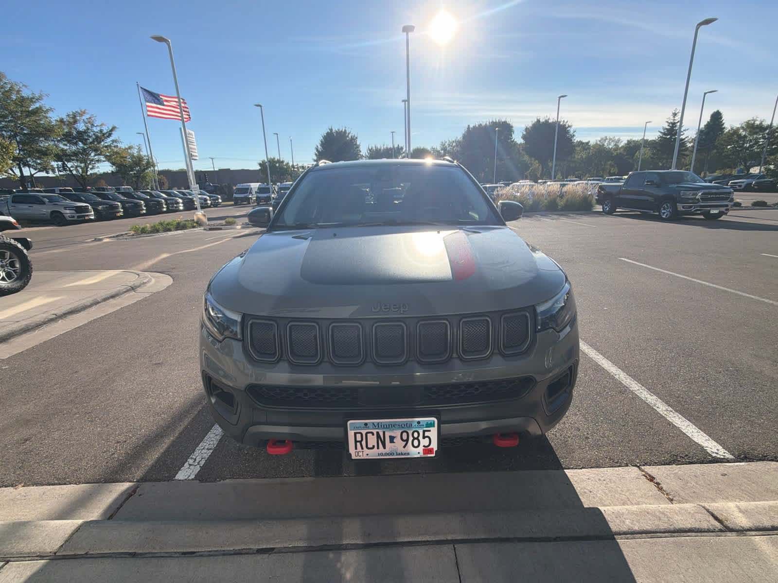 Used 2022 Jeep Compass Trailhawk w/ Trailhawk Elite Group AWD/4WD image 2