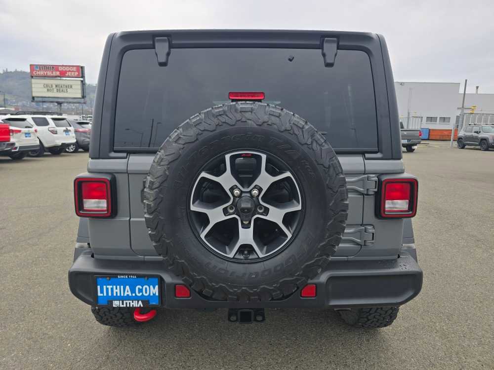 Used 2021 Jeep Wrangler Unlimited Rubicon w/ Uconnect 4C Nav & Sound Group image 4