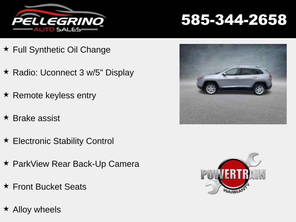 Used 2017 Jeep Cherokee Latitude image 4