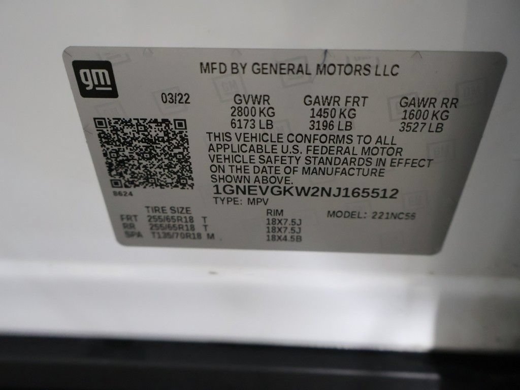 Used 2022 Chevrolet Traverse LT AWD/4WD image 51