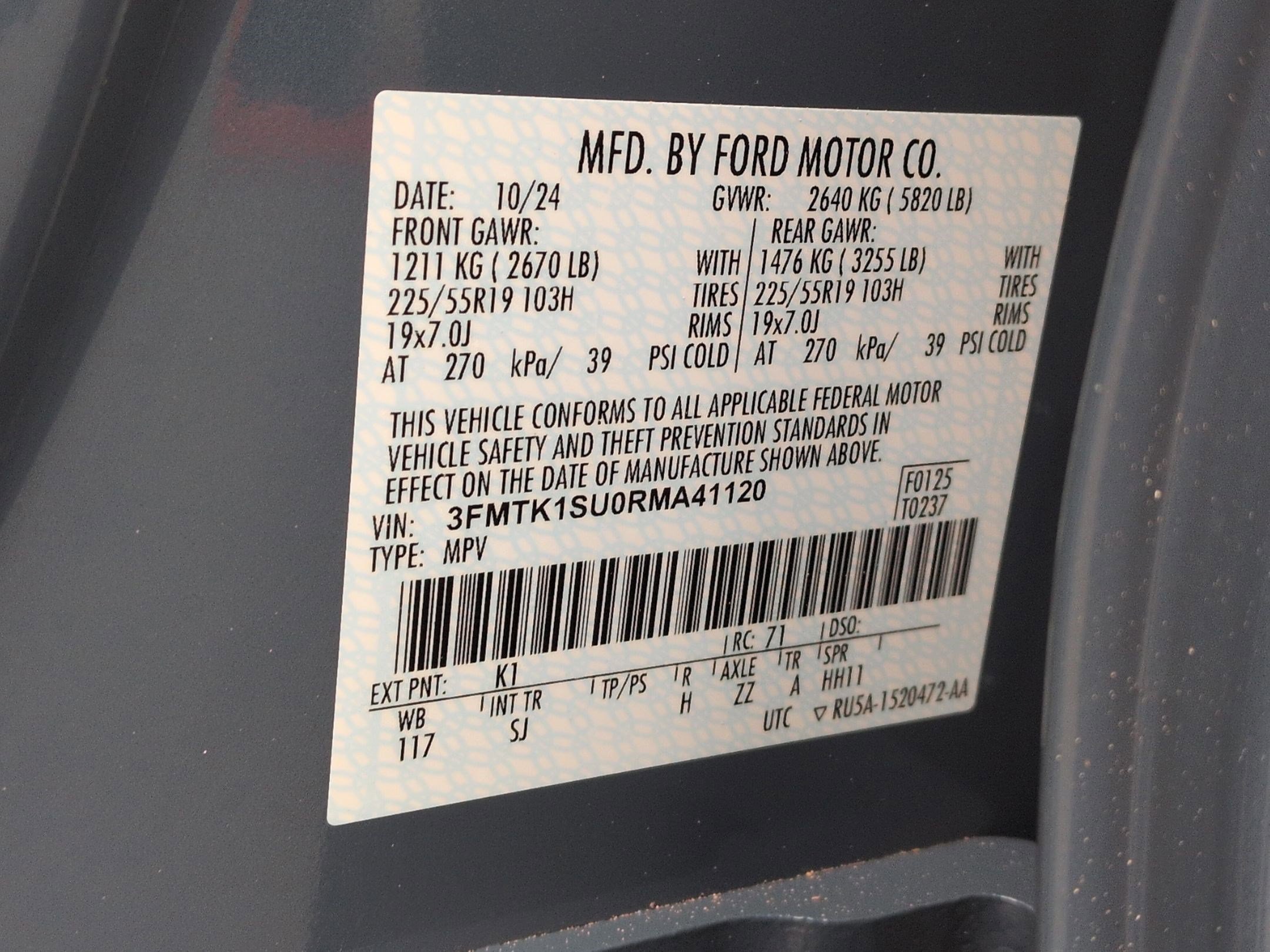 Used 2024 Ford Mustang Mach-E Select w/ Comfort Package Lite image 34