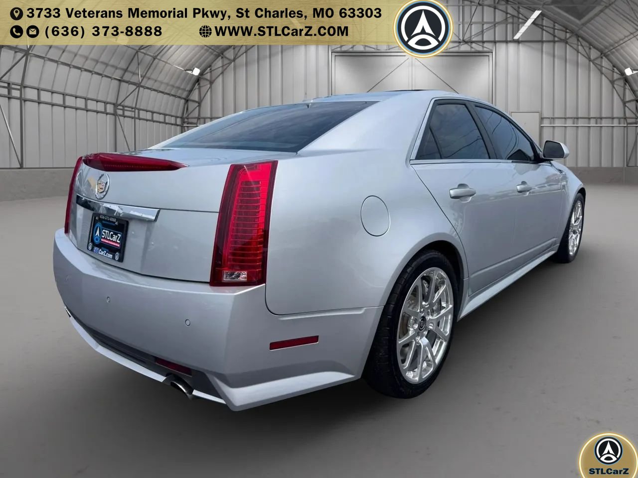 Used 2010 Cadillac CTS V w/ Wood Trim Package RWD image 3