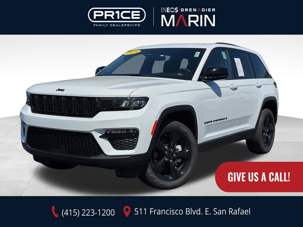 Used 2025 Jeep Grand Cherokee Limited w/ Black Appearance Package AWD/4WD image 1