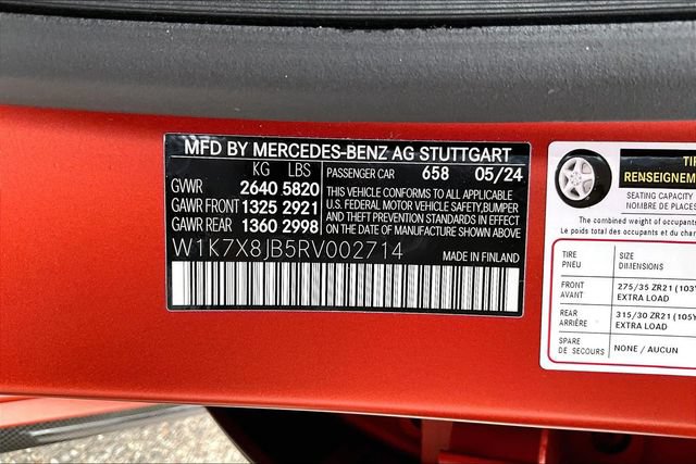 Used 2024 Mercedes-Benz AMG GT 63 image 4