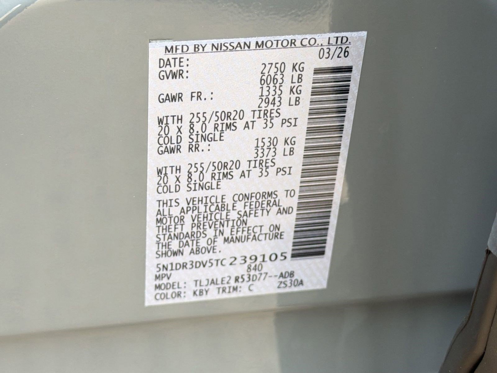 New 2026 Nissan Pathfinder Platinum w/ Lighting Package image 19