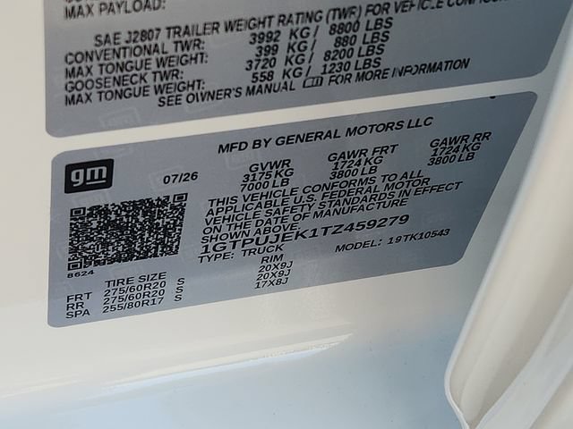 New 2026 GMC Sierra 1500 Elevation AWD/4WD image 17