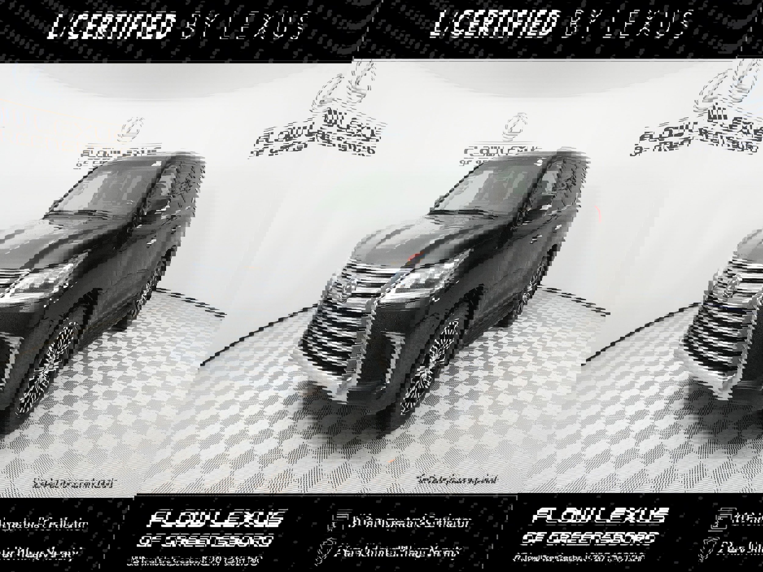 Certified 2021 Lexus LX 570 4WD w/ 3rd Row & Luxury Pkg