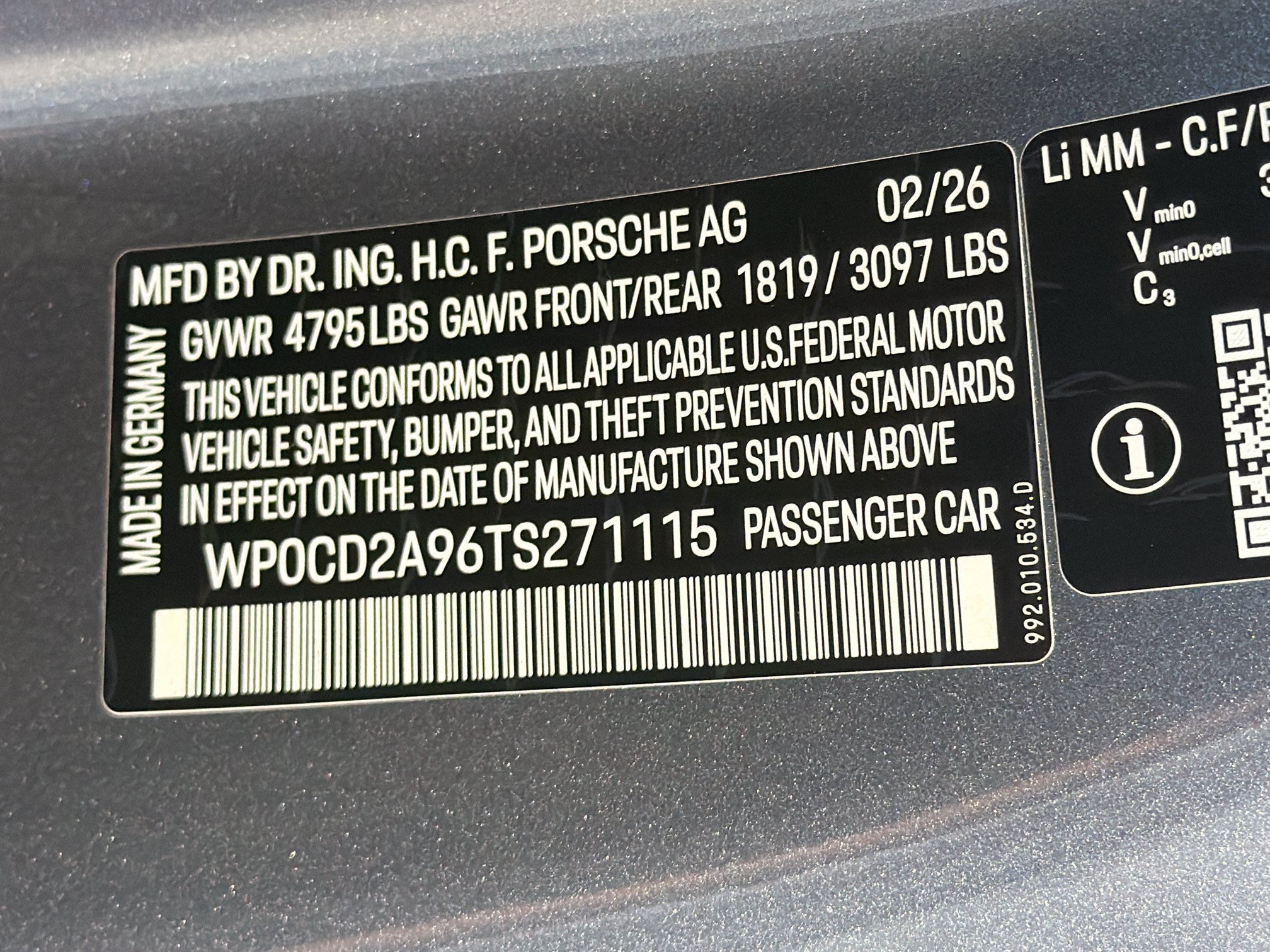 Certified 2026 Porsche 911 Turbo S AWD/4WD image 41