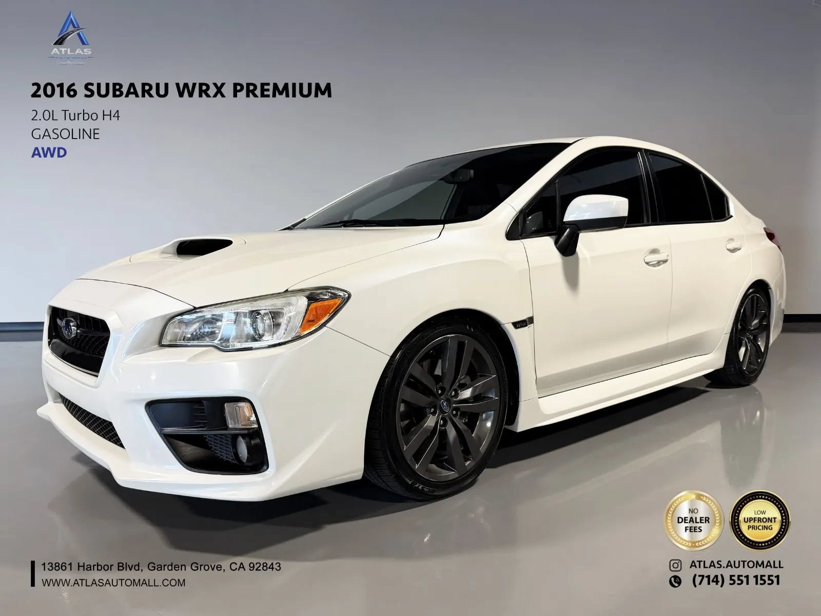 Used 2016 Subaru WRX Premium AWD/4WD image 1