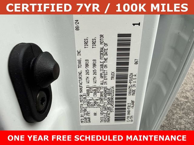 Used 2024 Toyota Tundra SR5 w/ SR5 Convenience Package AWD/4WD image 29