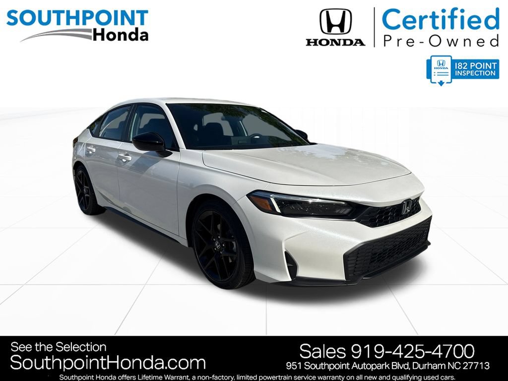 Certified 2026 Honda Civic Sport