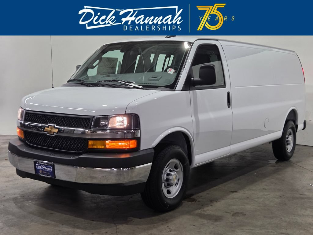 New 2025 Chevrolet Express 3500 Extended w/ Driver Convenience Package RWD image 1