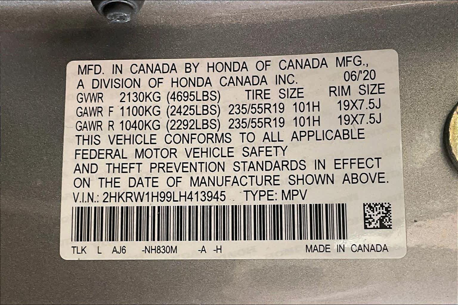 Used 2020 Honda CR-V Touring image 31